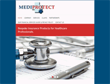 Tablet Screenshot of mediprotect.com.au